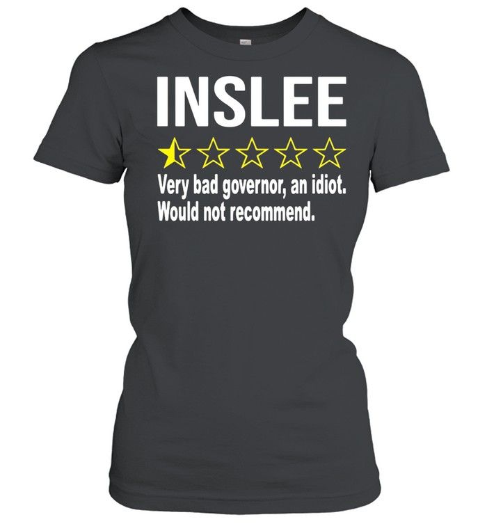 Inslee Very Bad Governor An Idiot Would Not Recommend Classic Women's T-shirt