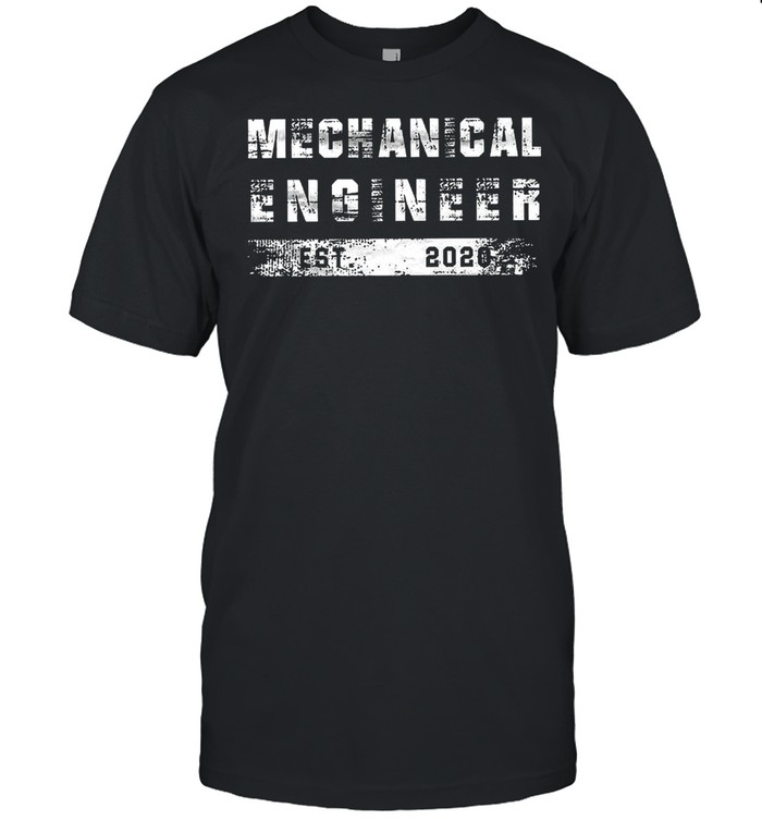 Mechanical Engineer Est 2020 shirt