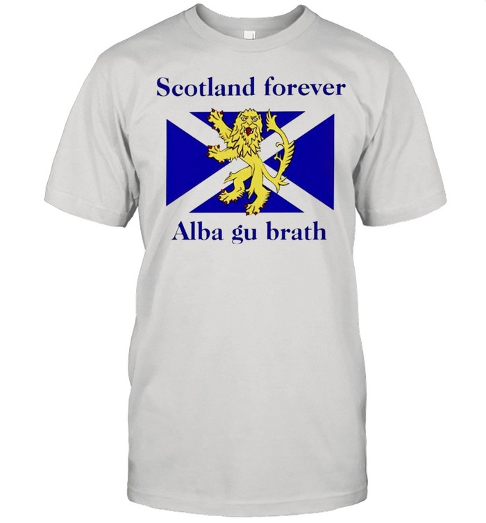 Scotland forever Alba gu brath shirt Classic Men's T-shirt
