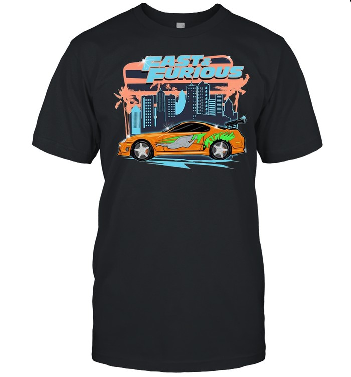 Fast And Furious Car Street T-shirt
