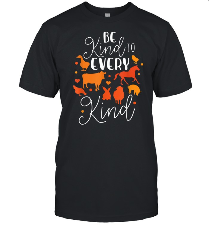Vegan animal rights. Be kind to every kind. shirt Classic Men's T-shirt