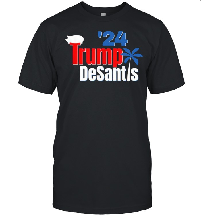 Trump DeSantis 2024 Cool Election America Florida Shirt