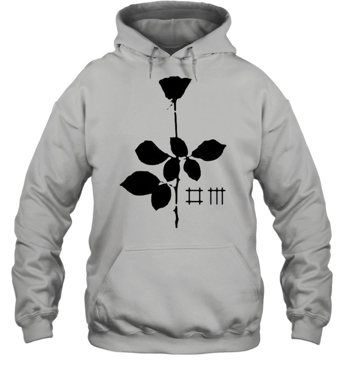 Black rose depeche mode shirt Unisex Hoodie