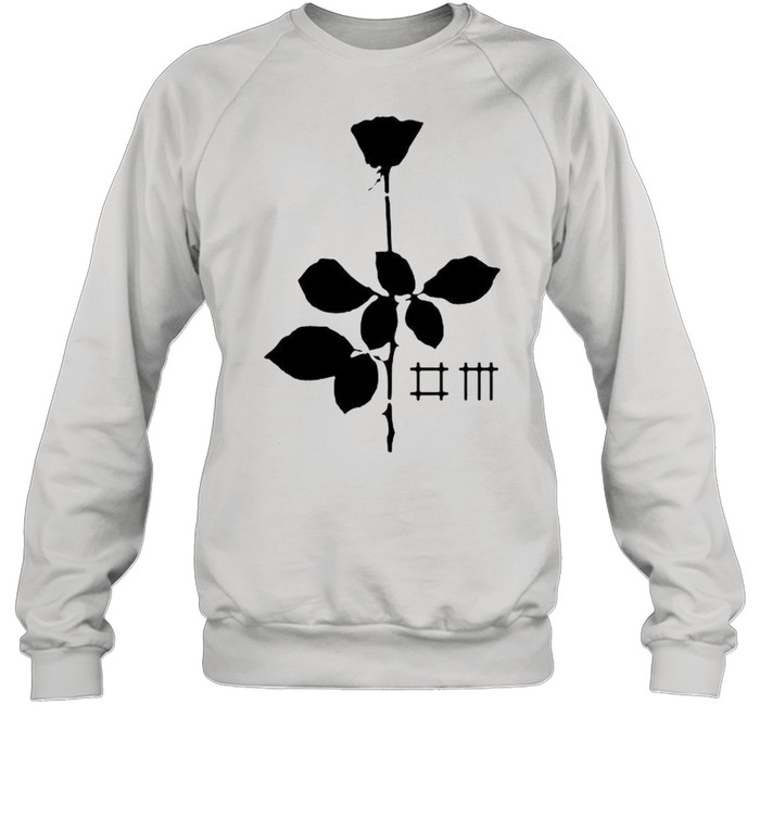 Black rose depeche mode shirt Unisex Sweatshirt