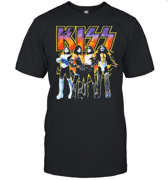Kiss band rock music shirt Classic Men's T-shirt