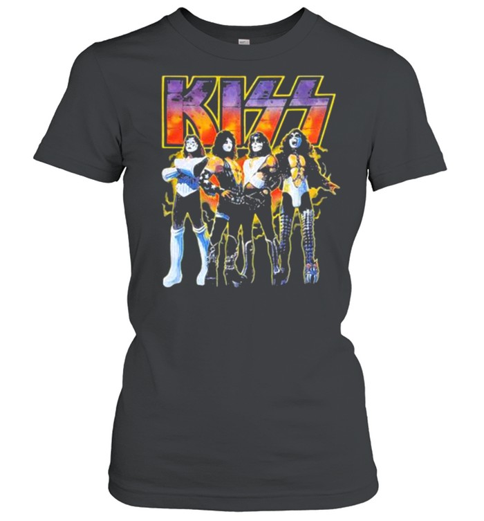 Kiss band rock music shirt Classic Women's T-shirt
