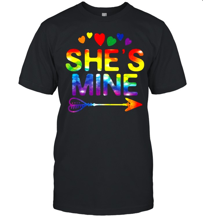 She’s Mine Matching LGBT Pride T-Shirt