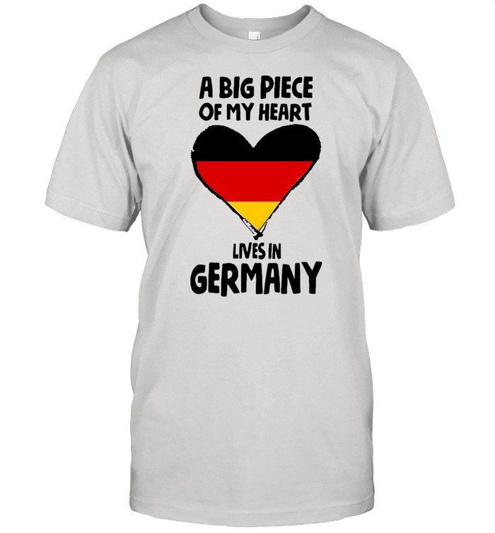 A Big Piece Of My Heart Lives In Germany 2021 T-shirt Classic Men's T-shirt