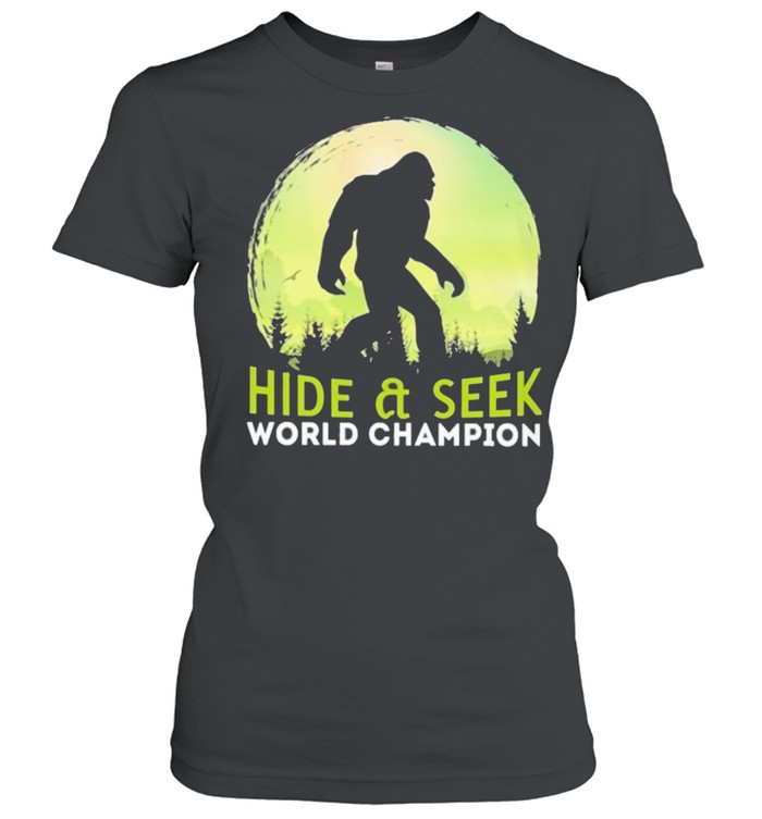 Hide seek world champion camping shirt Classic Women's T-shirt