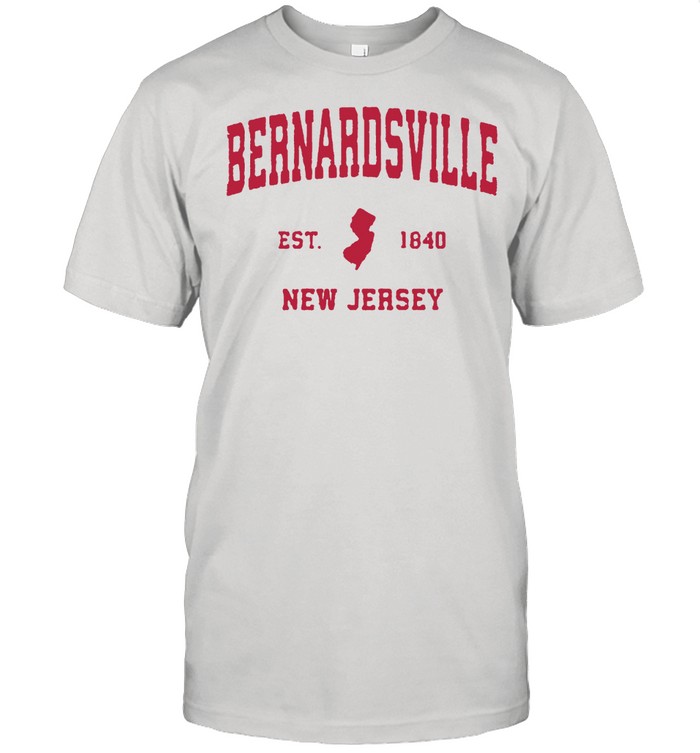 Bernardsville New Jersey 1840 NJ Vintage Sports T- Classic Men's T-shirt