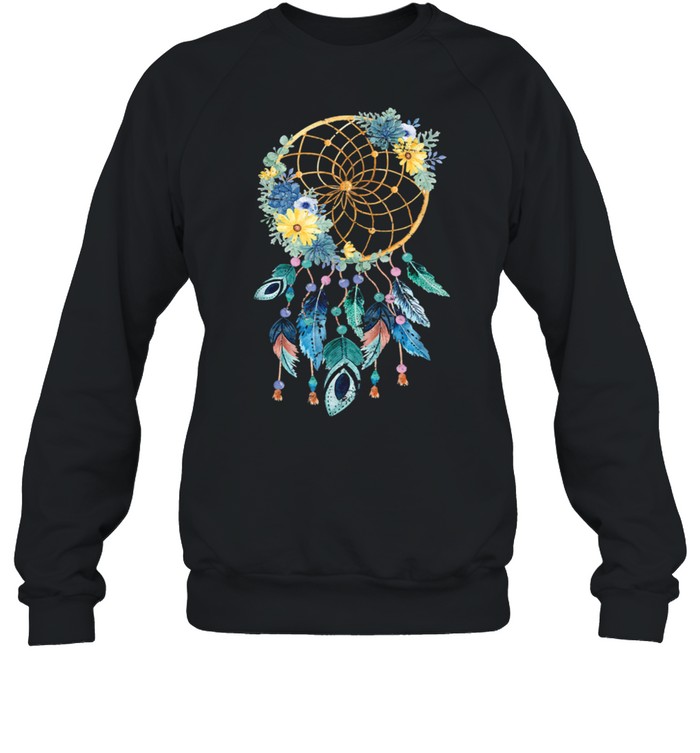 Hippie Dream Catcher Boho Native American Dreamcatcher shirt Unisex Sweatshirt
