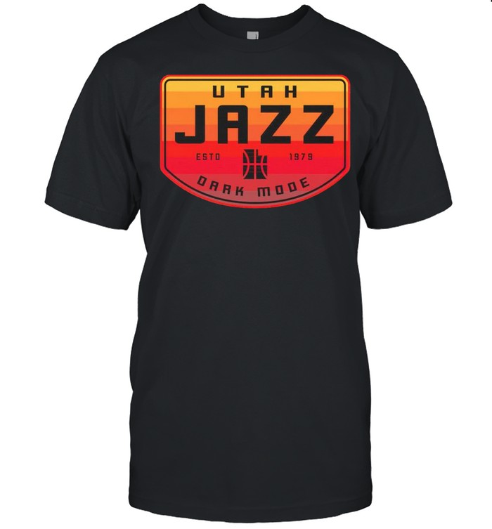Utah Jazz 2021 NBA Playoffs Dark Mode shirt Classic Men's T-shirt