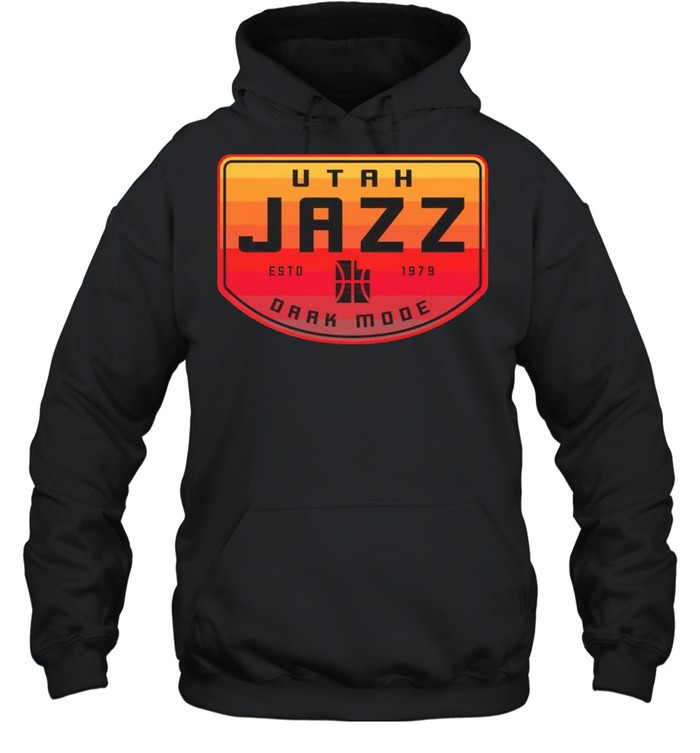 Utah Jazz 2021 NBA Playoffs Dark Mode shirt Unisex Hoodie