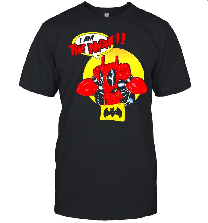 Deadpool I Am The Night T-shirt Classic Men's T-shirt