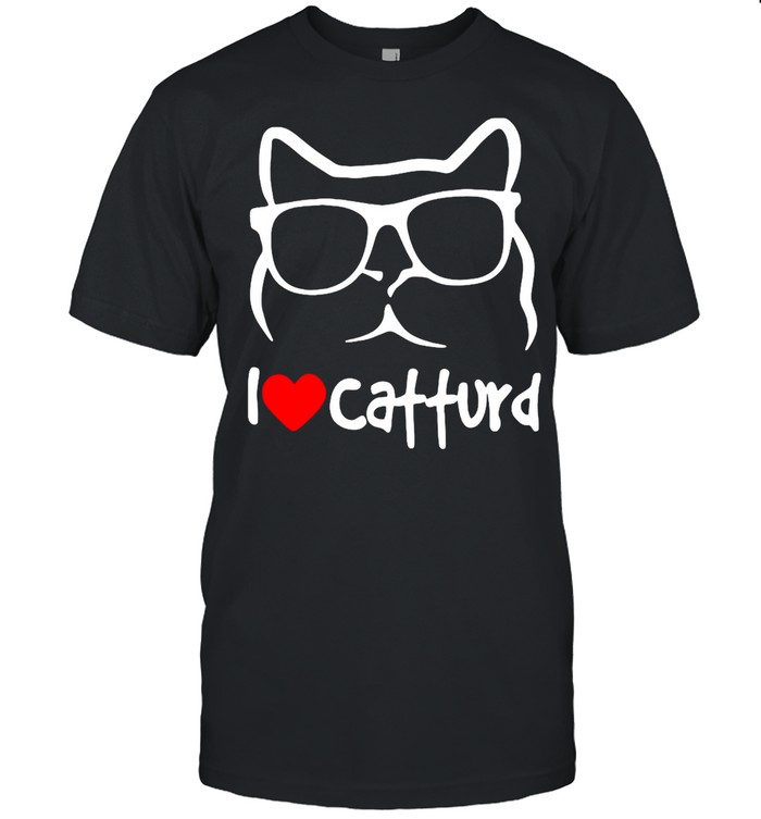 I Love Catturd  Classic Men's T-shirt