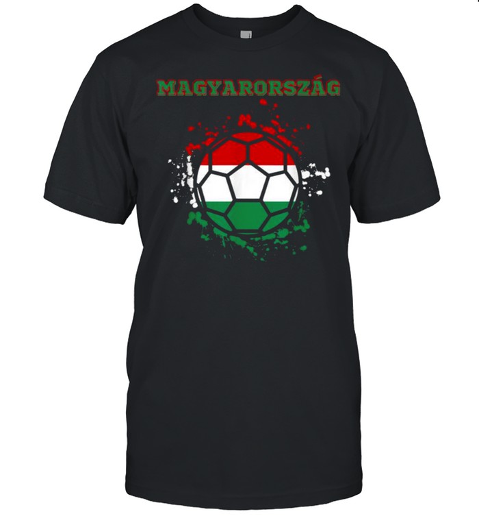 Magyarorszag Soccer Hungarian Flag Fan Jersey T-Shirt