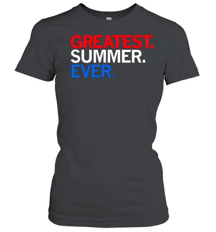 The Greatest summer ever shirt Classic Women's T-shirt