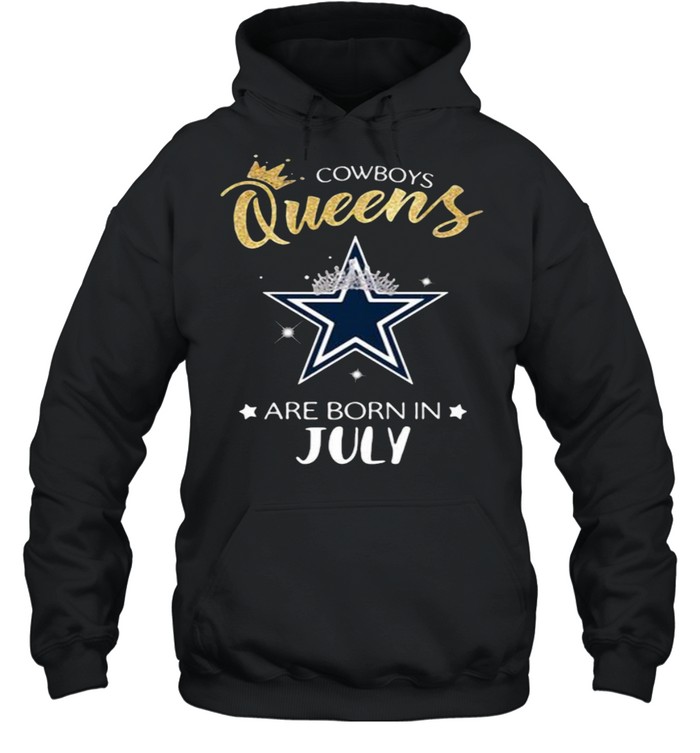 Cowboy Queens Are Born In July  Unisex Hoodie