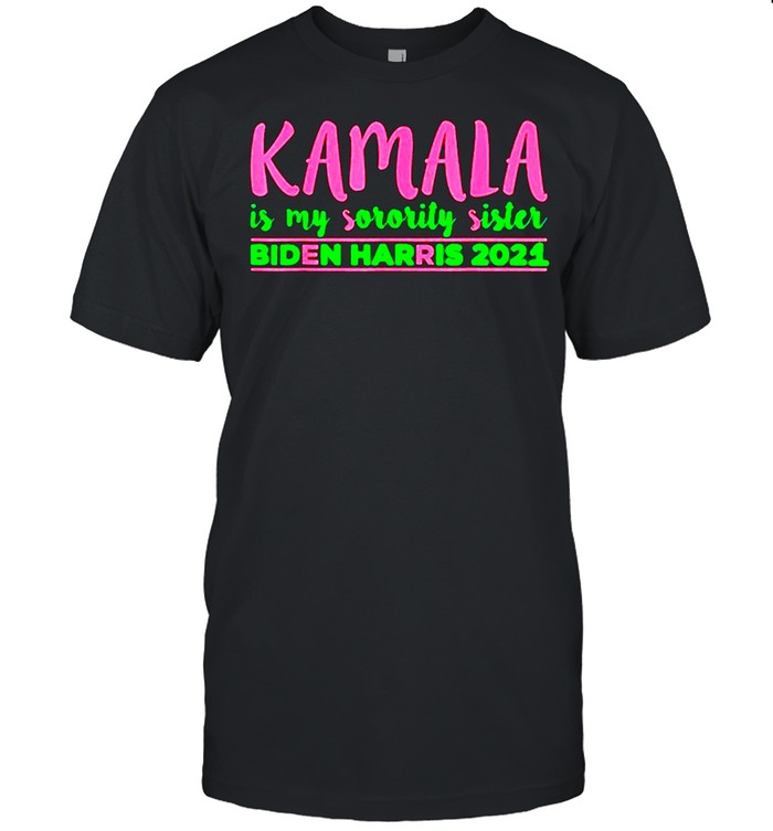 Kamala is my Sorority Sister Biden Harris, Kamala Harris Aka shirt Classic Men's T-shirt