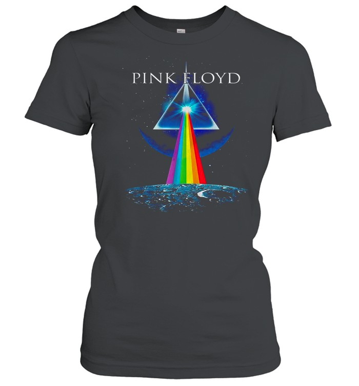 Pink floyd in the moon shirt Classic Women's T-shirt