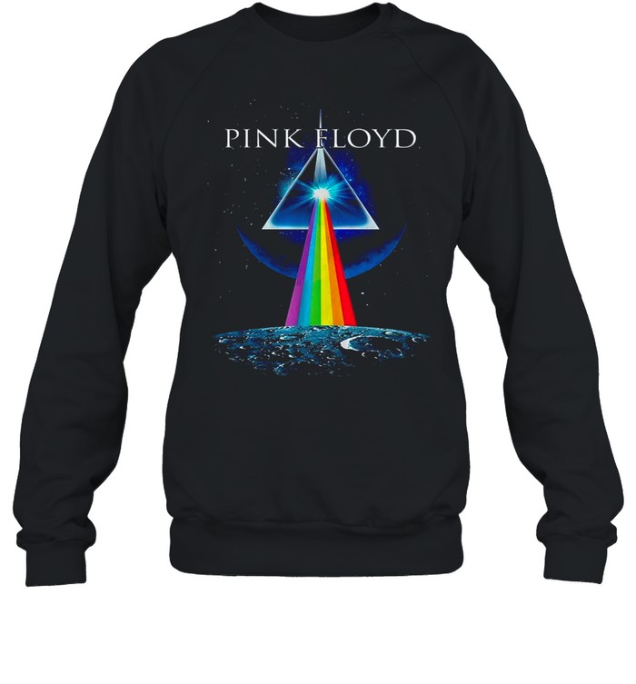 Pink floyd in the moon shirt Unisex Sweatshirt