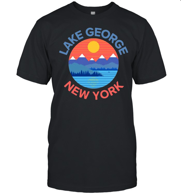 Lake George New York Ny Boating Hiking T-shirt