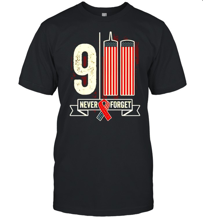 9 11 never forget 20th anniversary shirt Classic Men's T-shirt