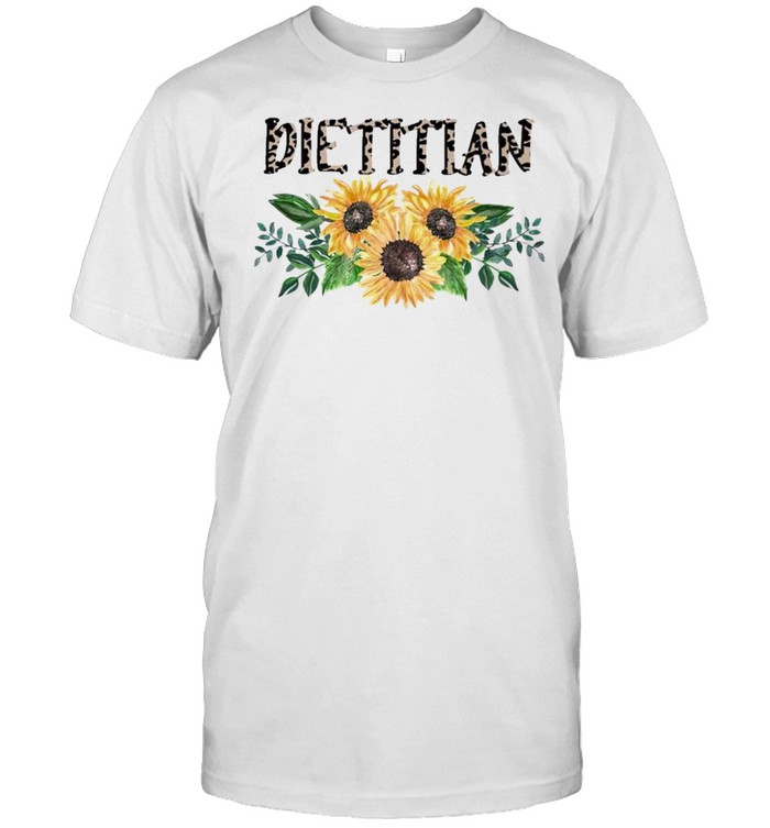 Dietitian Leopard Sunflower 2021 shirt