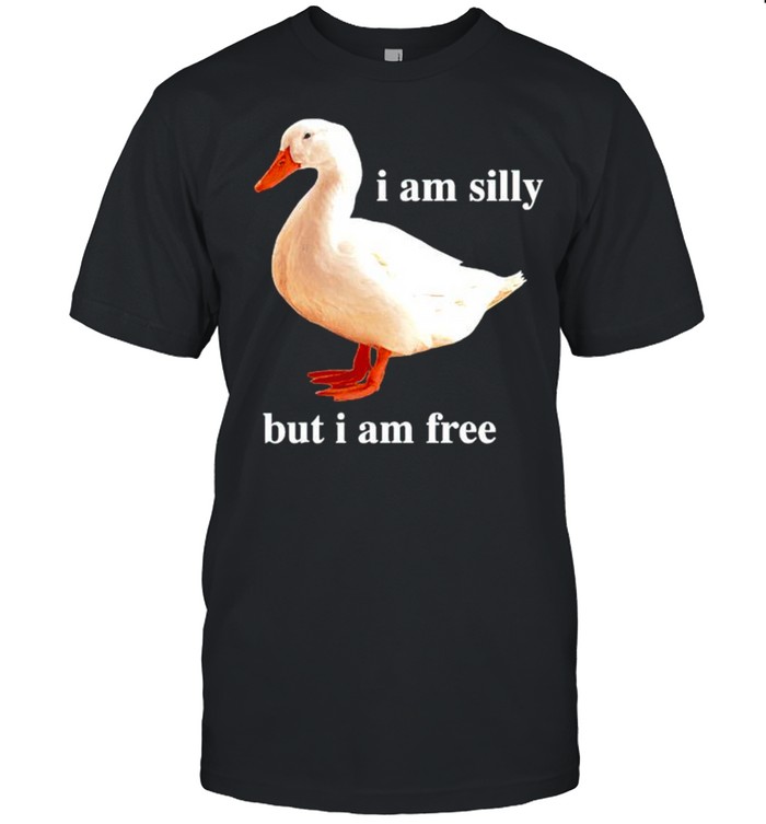 Duck I am silly but I am free shirt Classic Men's T-shirt