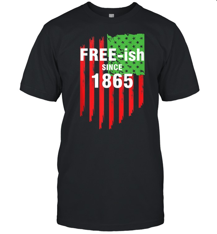 Juneteenth Freedom Day 1865 Flag African American BLM shirt Classic Men's T-shirt