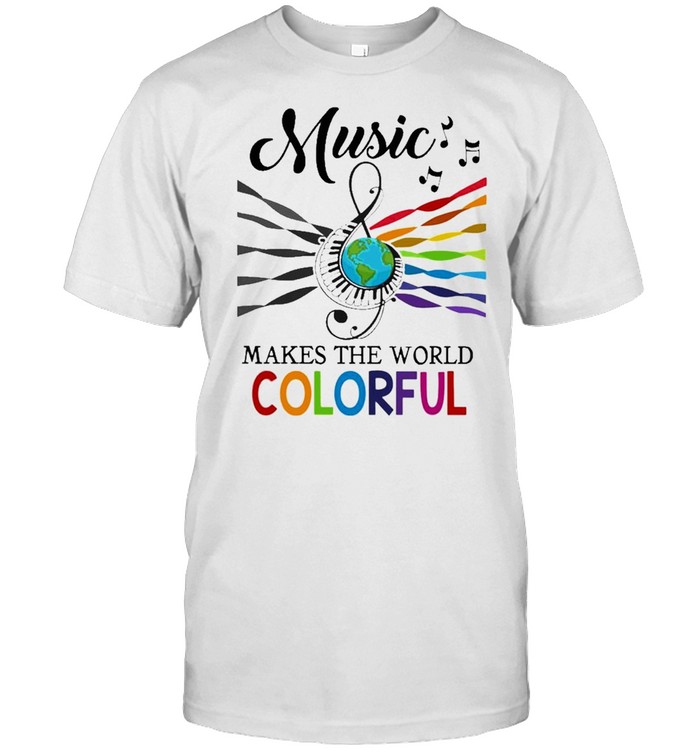 Music makes the world Colorful 2021 shirt Classic Men's T-shirt