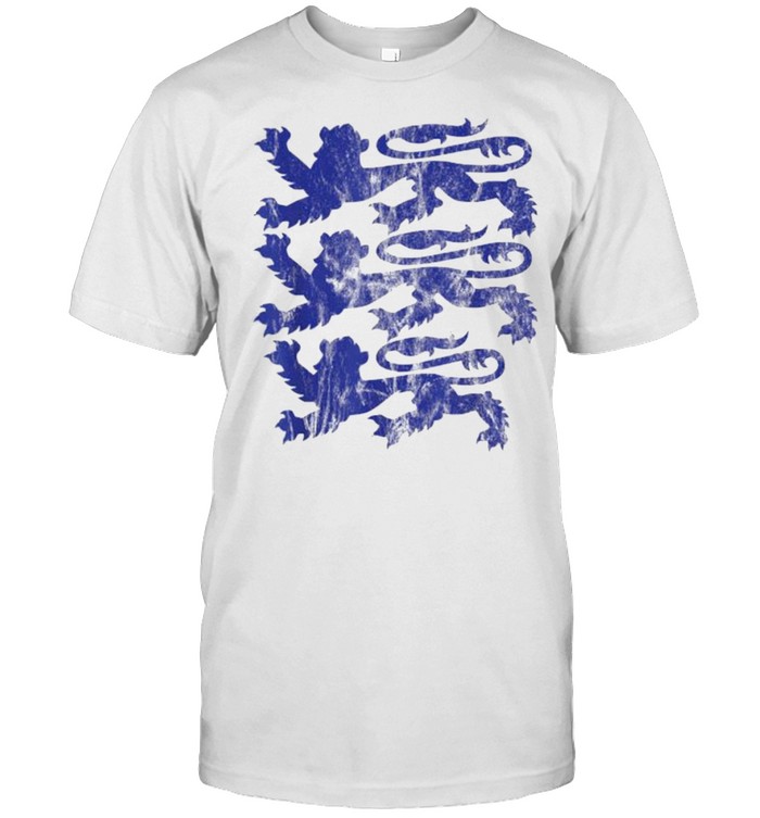 Three England Lions Tees Soccer Jersey 2021 English Football  Classic Men's T-shirt