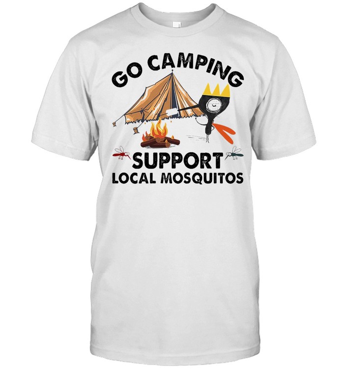 Go Camping Support Local Mosquitos T-shirt Classic Men's T-shirt