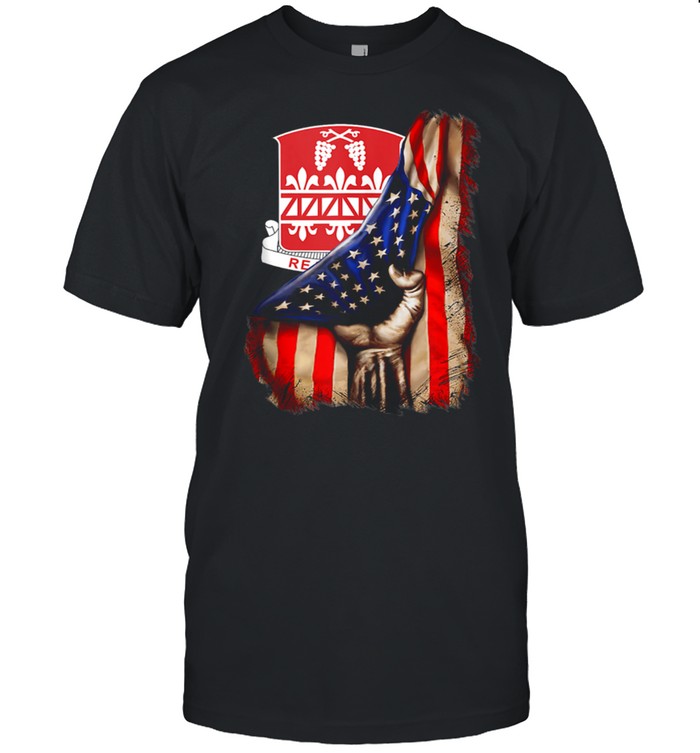 926th Engineer Battalion American Flag shirt Classic Men's T-shirt