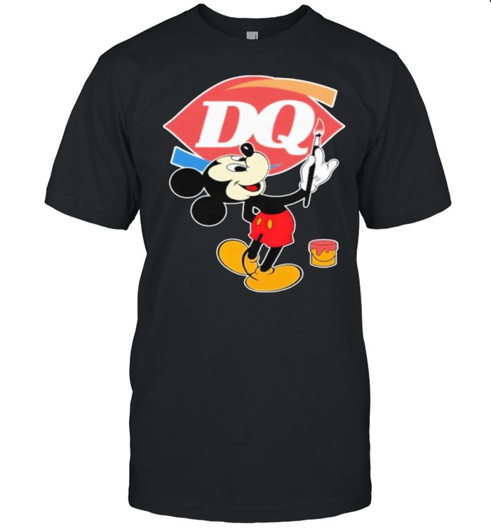 DQ Mickey Disney  Classic Men's T-shirt
