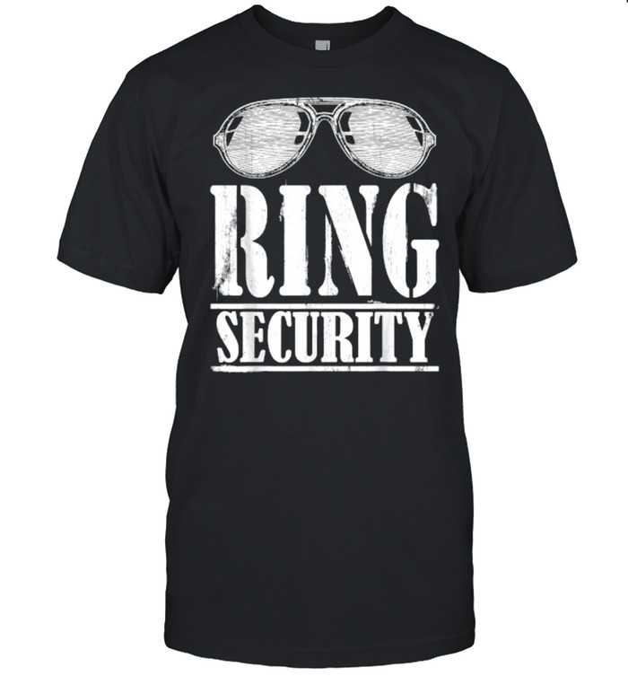Ring Security Ring Bearer Ring Dude Groomsman T- Classic Men's T-shirt