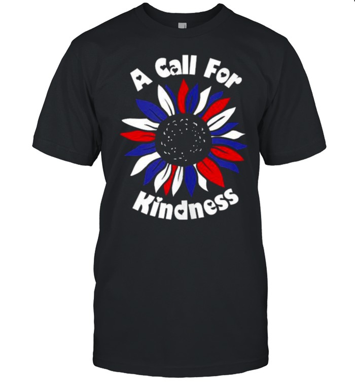 A Call For Kindness Flower T- Classic Men's T-shirt