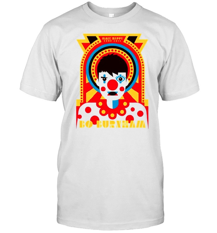 bo burnham merch make happy tour 2016 clown shirt Classic Men's T-shirt