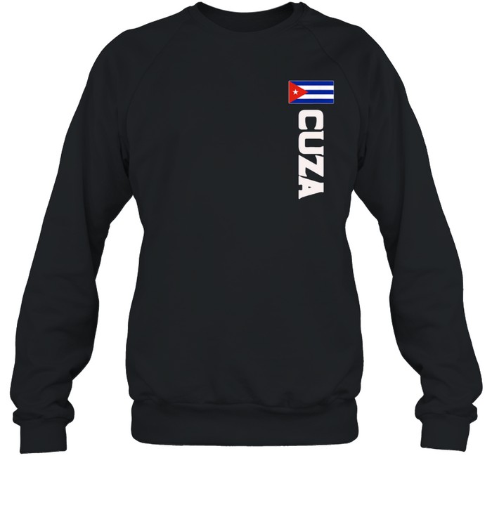 Cuza Last Name Cuban, And shirt Unisex Sweatshirt
