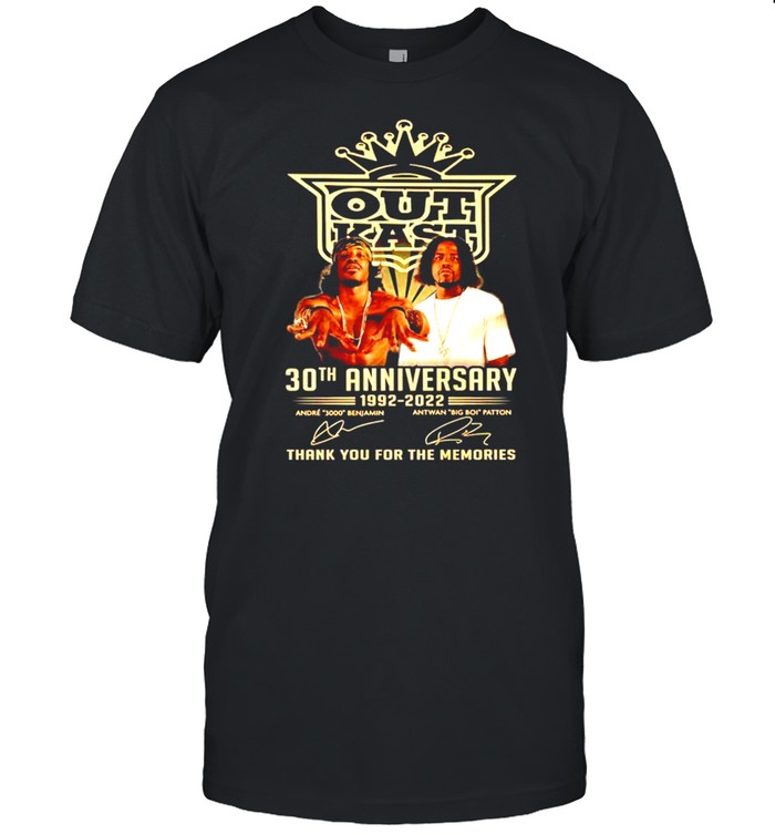 Outkast 30th anniversary 1992-2022 signatures shirt Classic Men's T-shirt