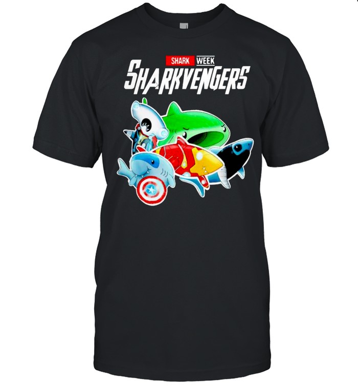 Marvel Avenger shark week sharkvengers shirt Classic Men's T-shirt