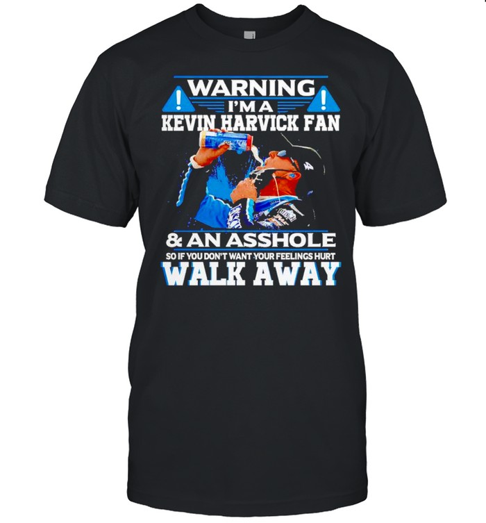 Warning I’m a Kevin Harvick fan and an asshole shirt Classic Men's T-shirt