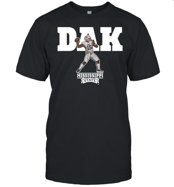 Mississippi State Football Dak Prescott  Classic Men's T-shirt