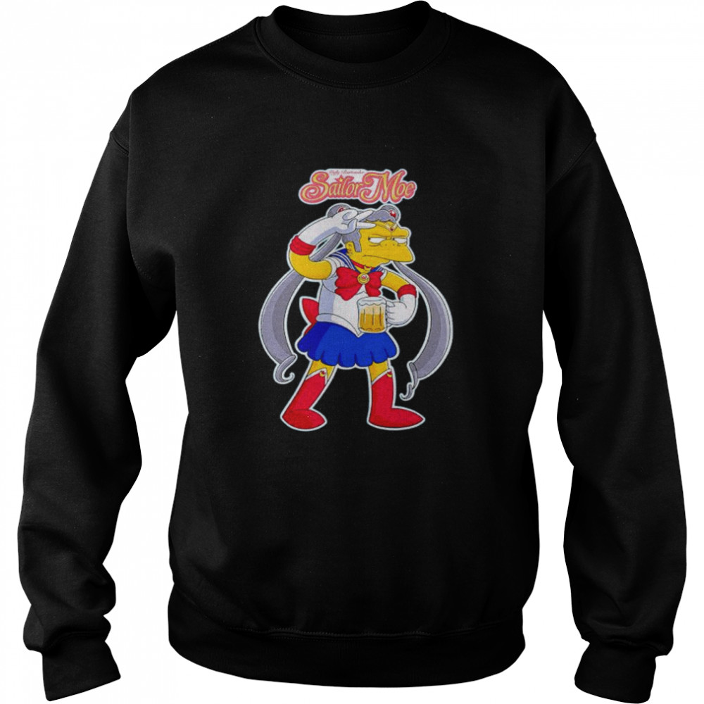 The Simpsons ugly bartender Sailor Moe shirt Unisex Sweatshirt