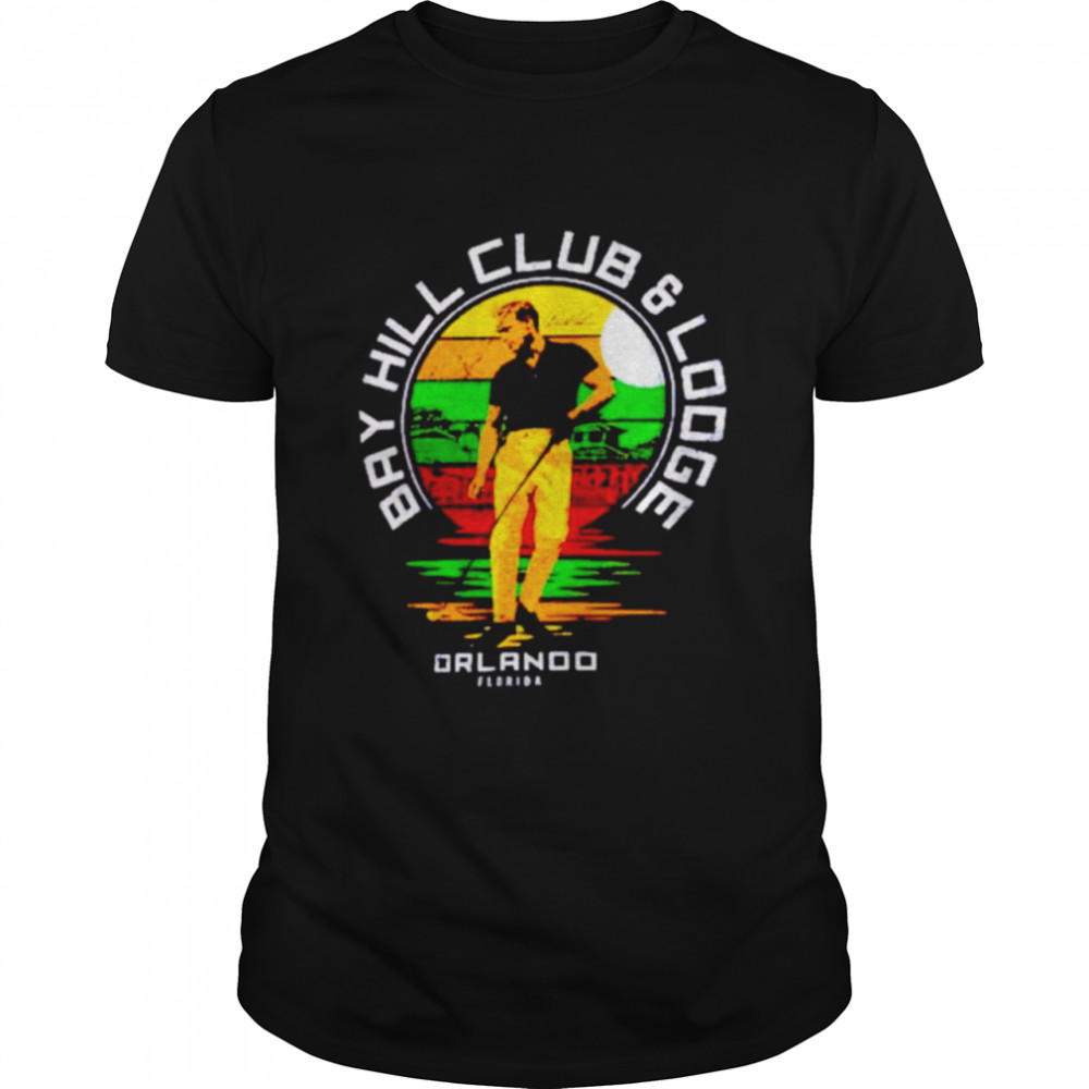 Arnold Palmer Bay Hill Club and Lodge Orlando Florida golf signature vintage shirt