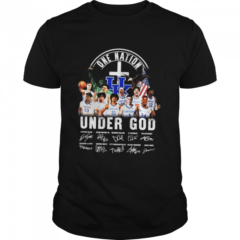 One nation under god signatures shirt Classic Men's T-shirt