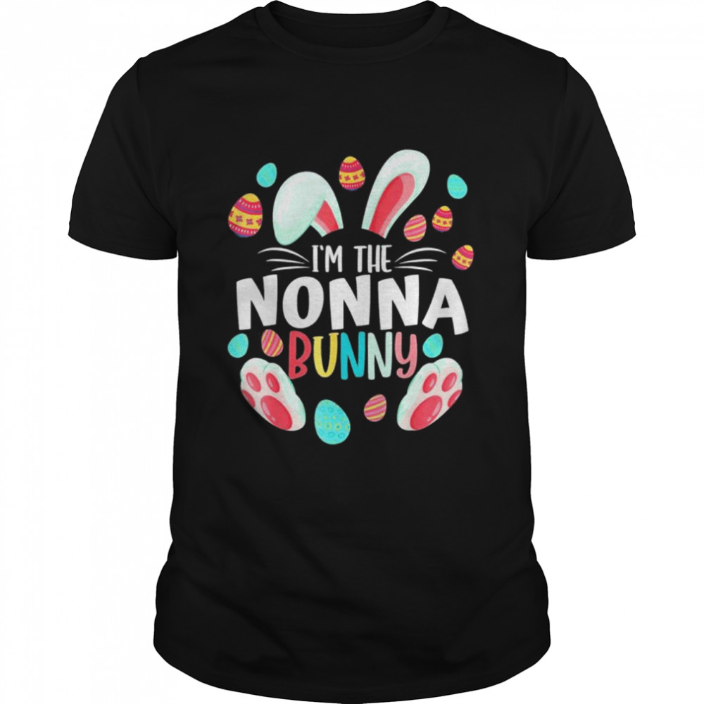 Family Matching NONNA Bunny Graphic Easter Costume shirt Classic Men's T-shirt