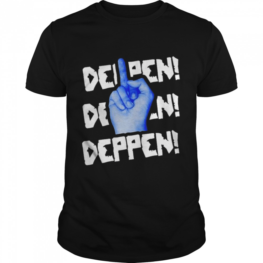 Deppen Middle Finger Up shirt