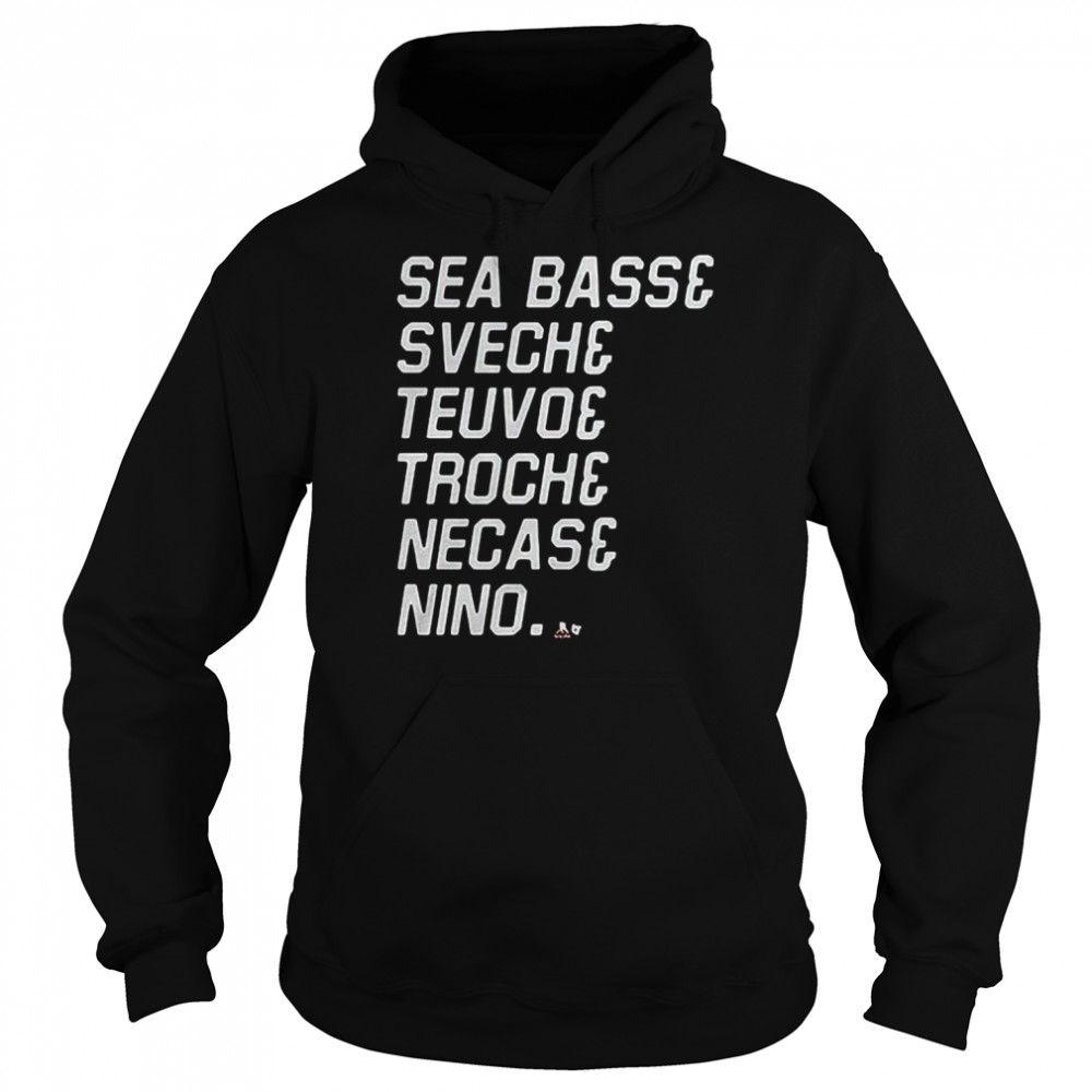 Sea Bass & Svech & Teuvo & Troch & Necas & Nino  Unisex Hoodie