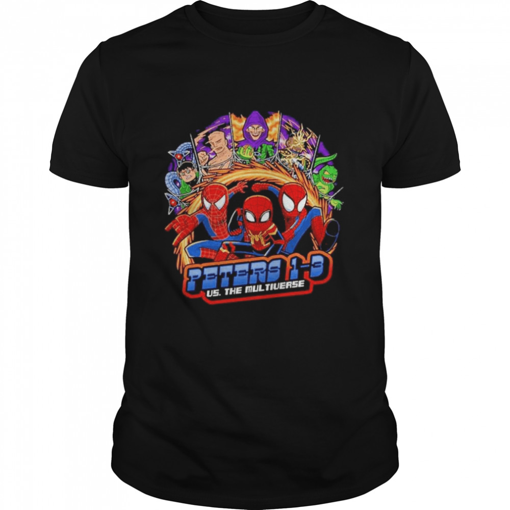 Spidey Pilgrim Peters 1 – 3 Us The Multiverse Spider-man Fan T-Shirt